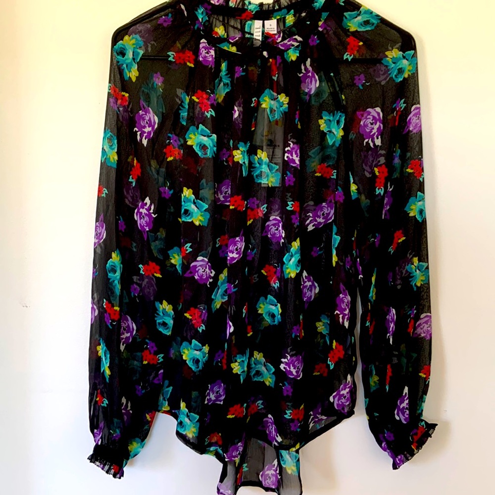 Sheer blouse